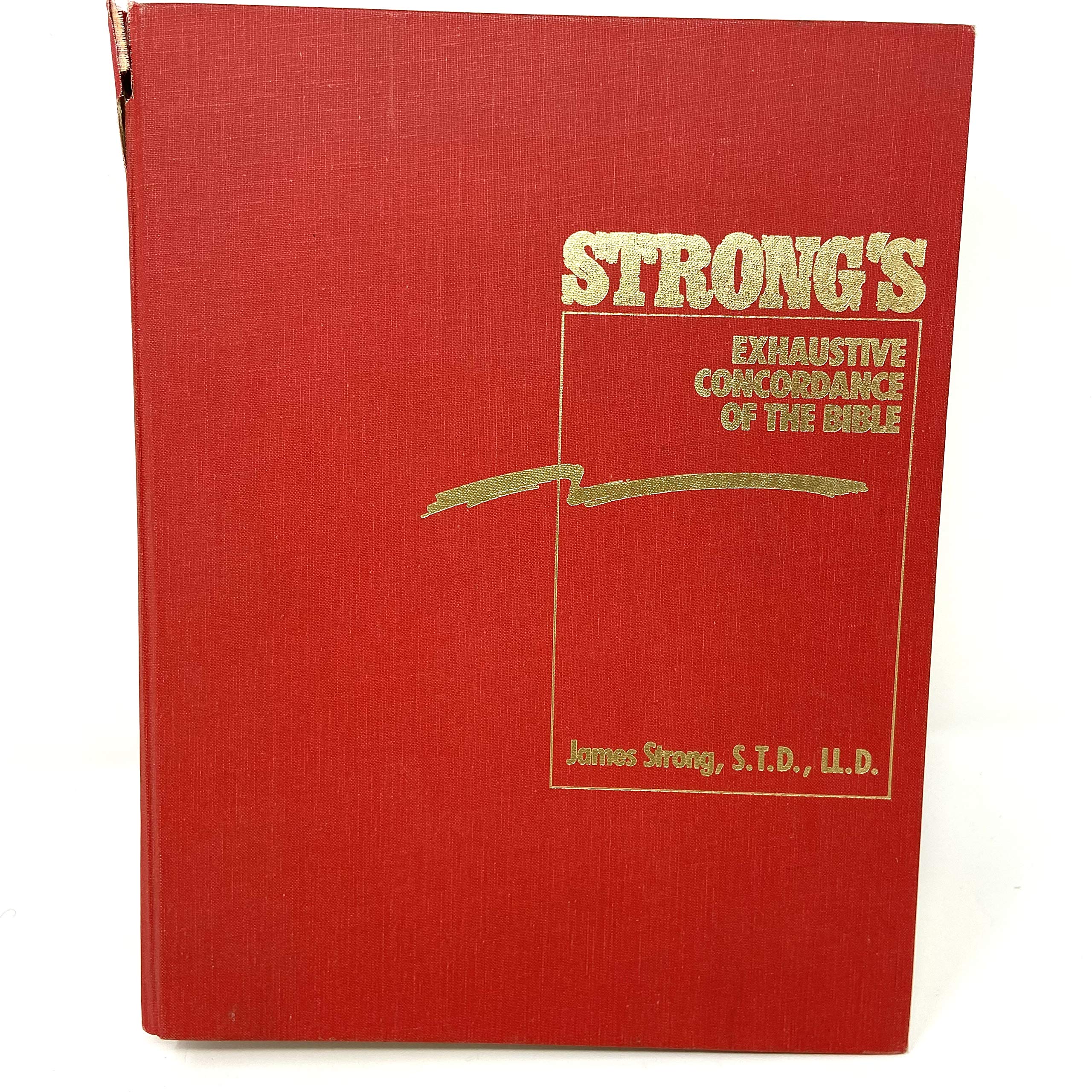 Strong's Exhaustive Concordance of the Bible/Words of Jesus Identified in Boldface Red Letter and a Key-Word Comparison book