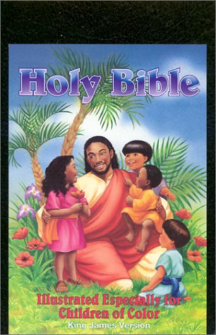 Children of Color Bible, King James Version, Imitation Black Leather Religion & Esotericism