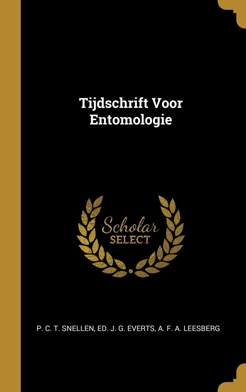 Tijdschrift Voor Entomologie Politics & History