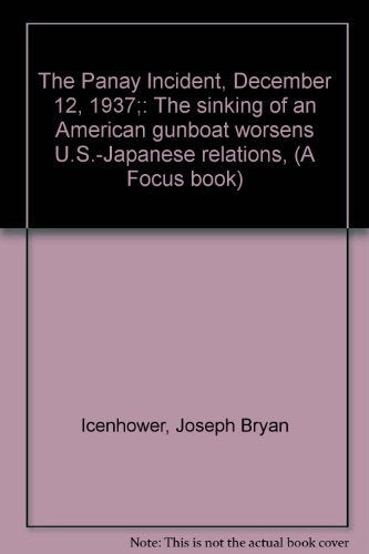 Panay Incident, December 12, 1937 : The Sinking of Books