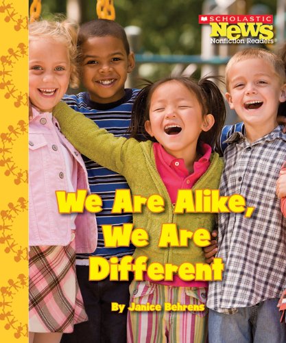 We Are Alike, We Are Different (Scholastic News Nonfiction Readers) Study Guides