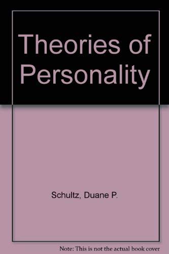 Theories of Personality Psychology