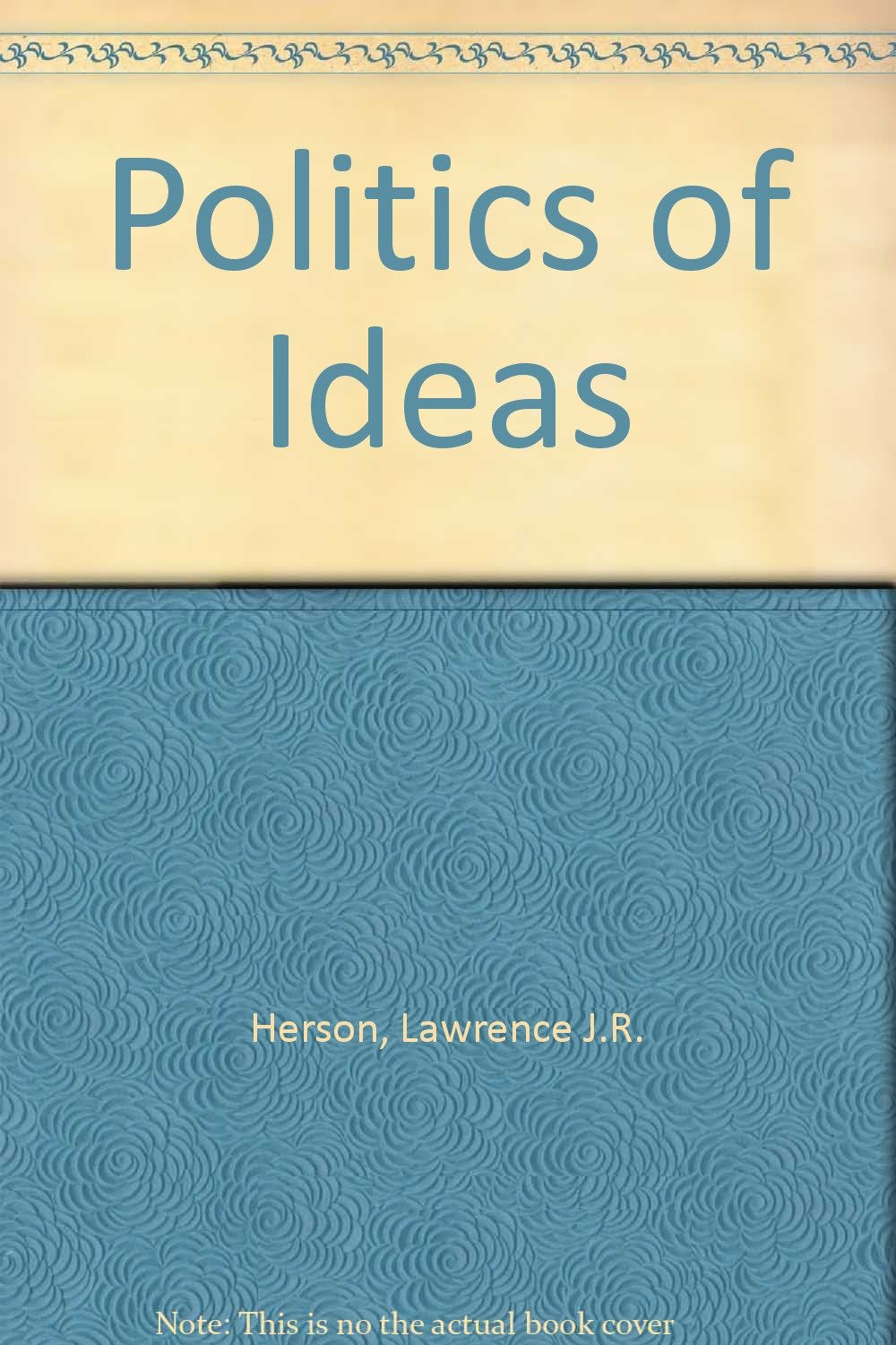 Politics of Ideas Books