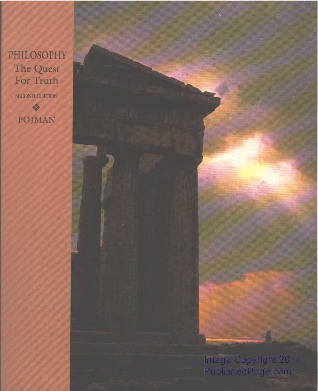 Philosophy: The Quest for Truth Philosophy