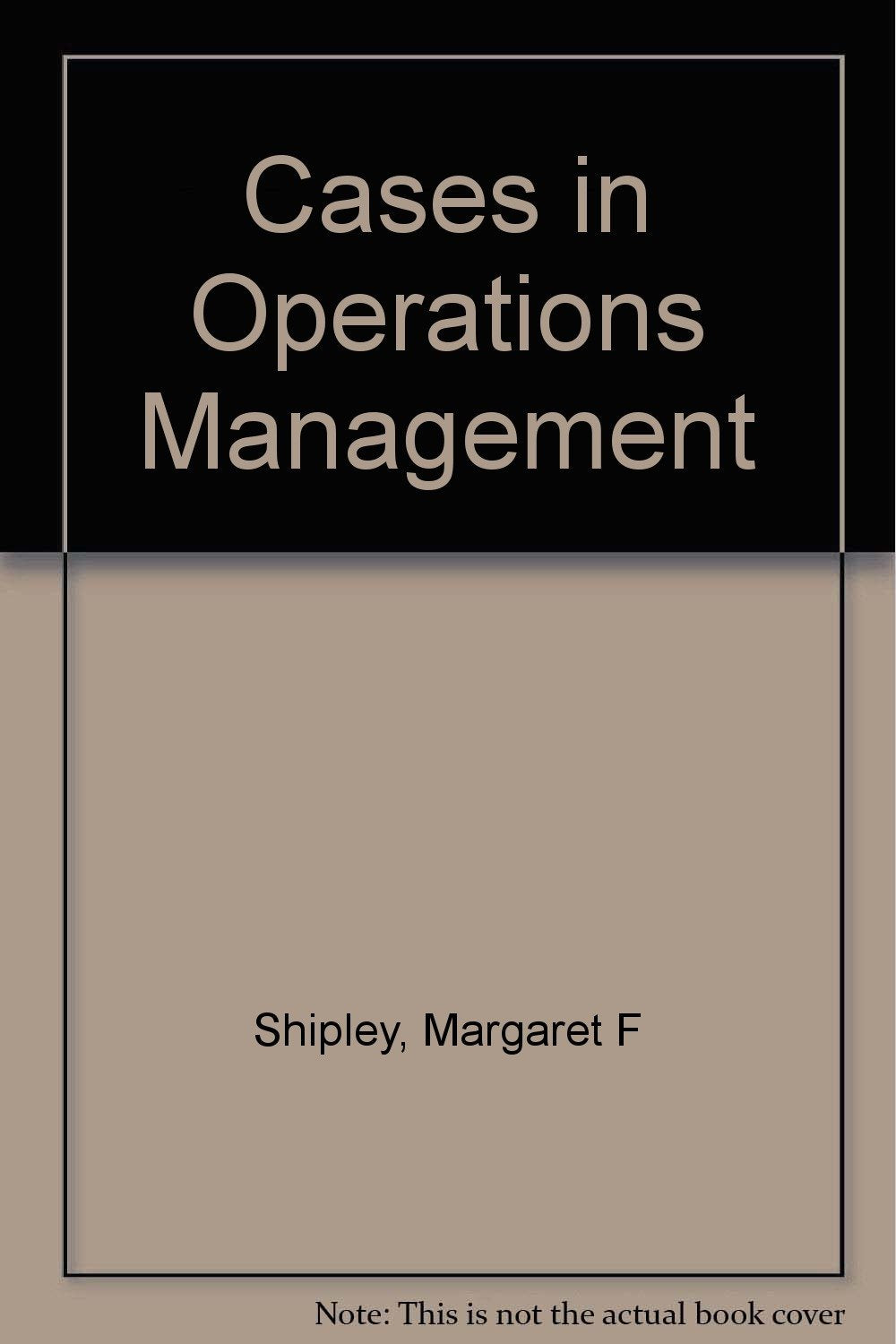 Product Image: Cases in Operations Management