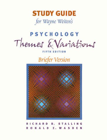 Psychology: Themes and Variations/Brief Books