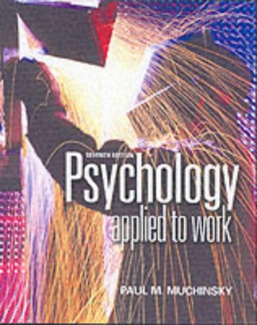 AND Concept Chart Booklet (Psychology Applied to Work: An Introduction to Industrial and Organizational Psychology) Business, Finance & Career