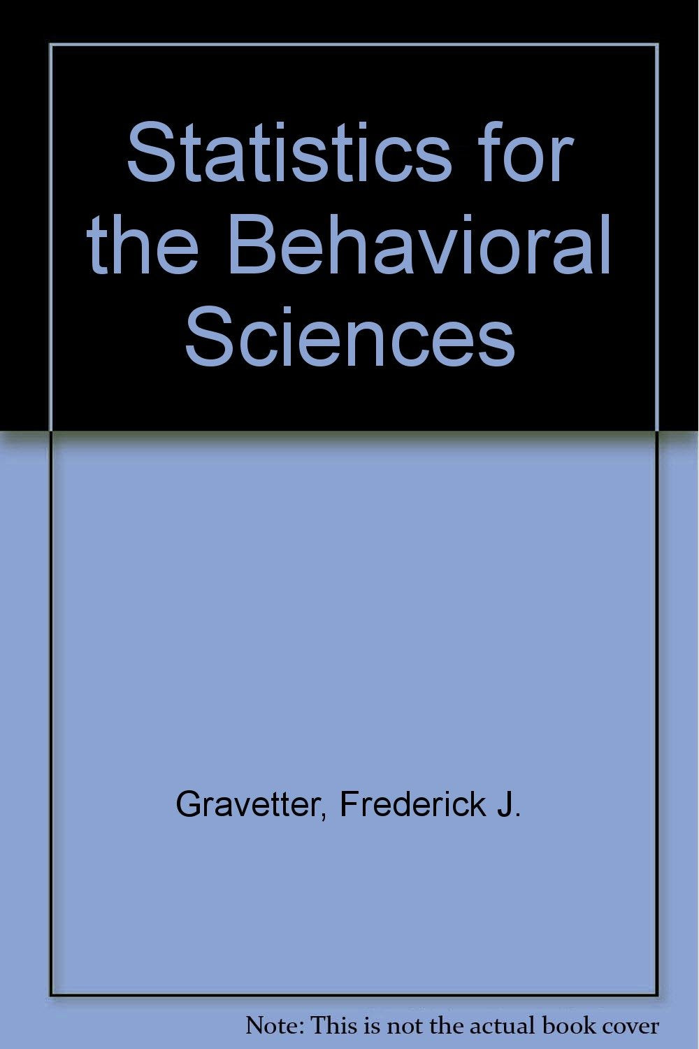 Ie Stats F/the Behav Sci 6e Books