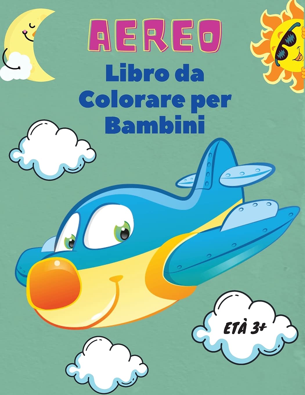 Aereo Libro da Colorare per Bambini età 3+ Tiptoi & Games