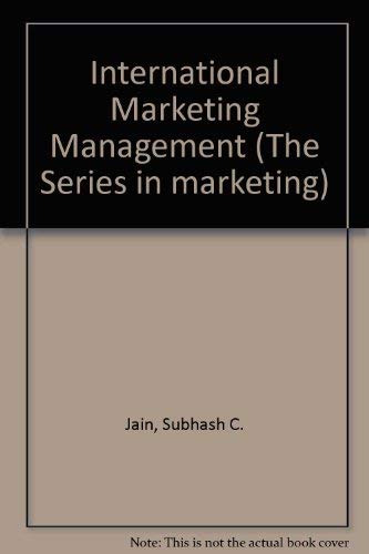 International Marketing Management Business, Finance & Career