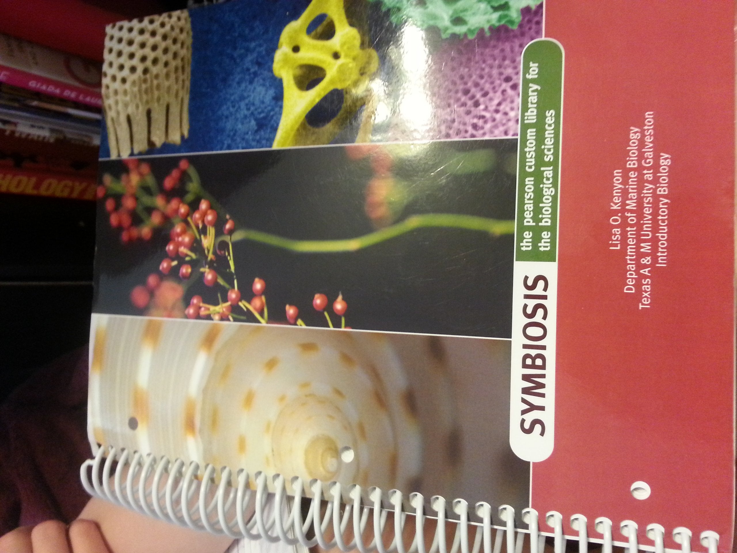 Symbiosis Laboratory Manual (Department of Marine Biology, Texas A&M University at Galveston, Introductory Biology) book