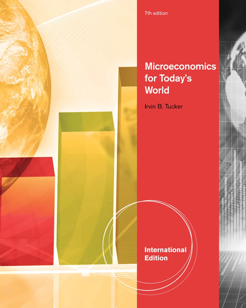 Microeconomics for Today's World, International Edition book