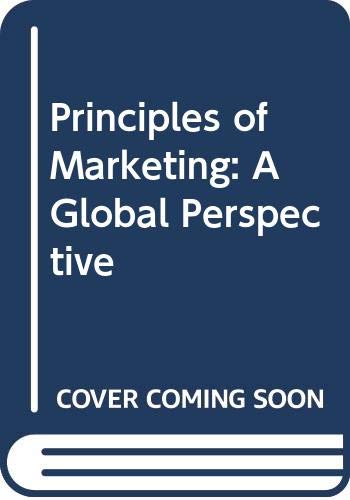 Principles of Marketing: A Global Perspective Business, Finance & Career