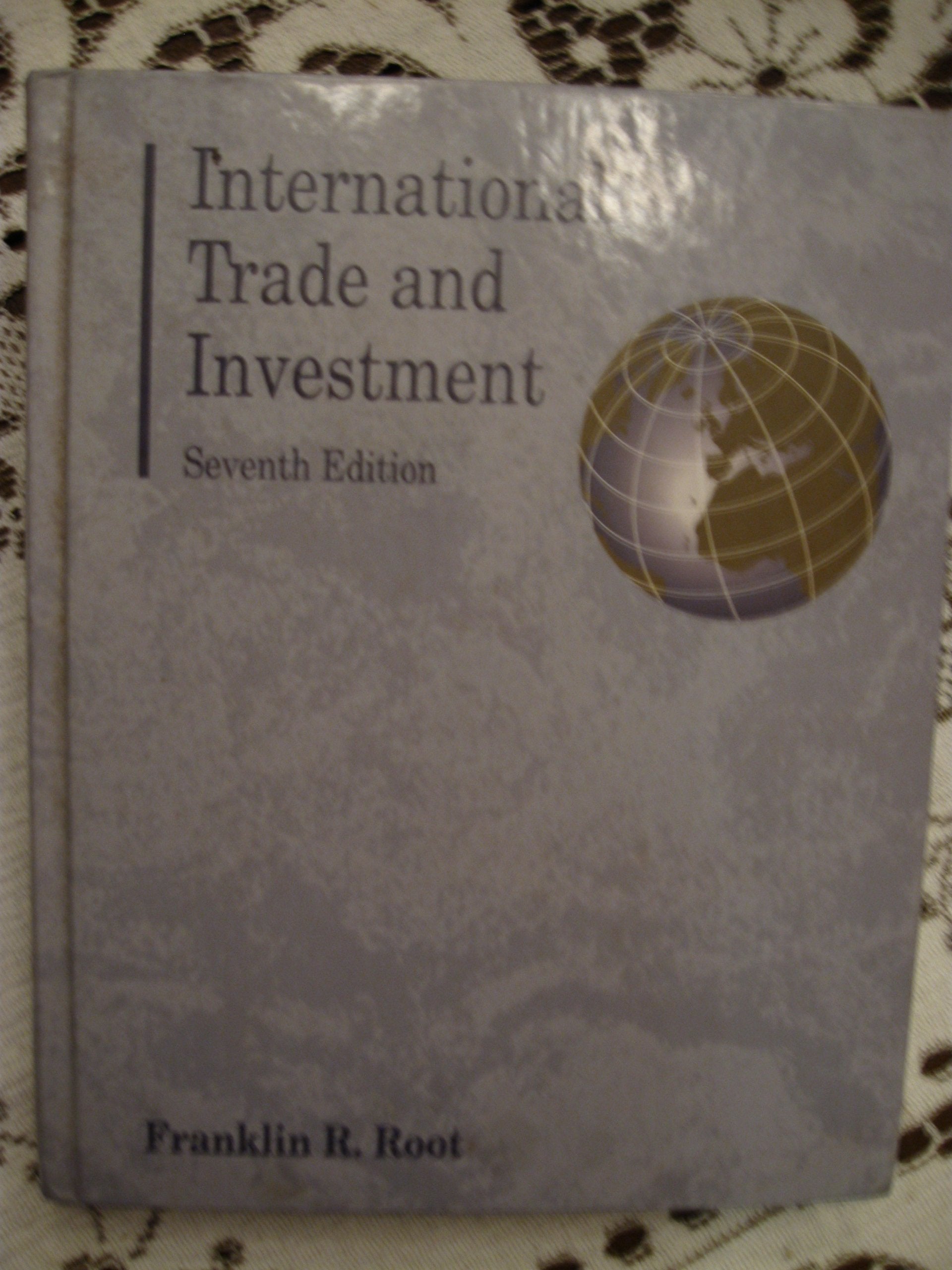 International Trade and Investment book