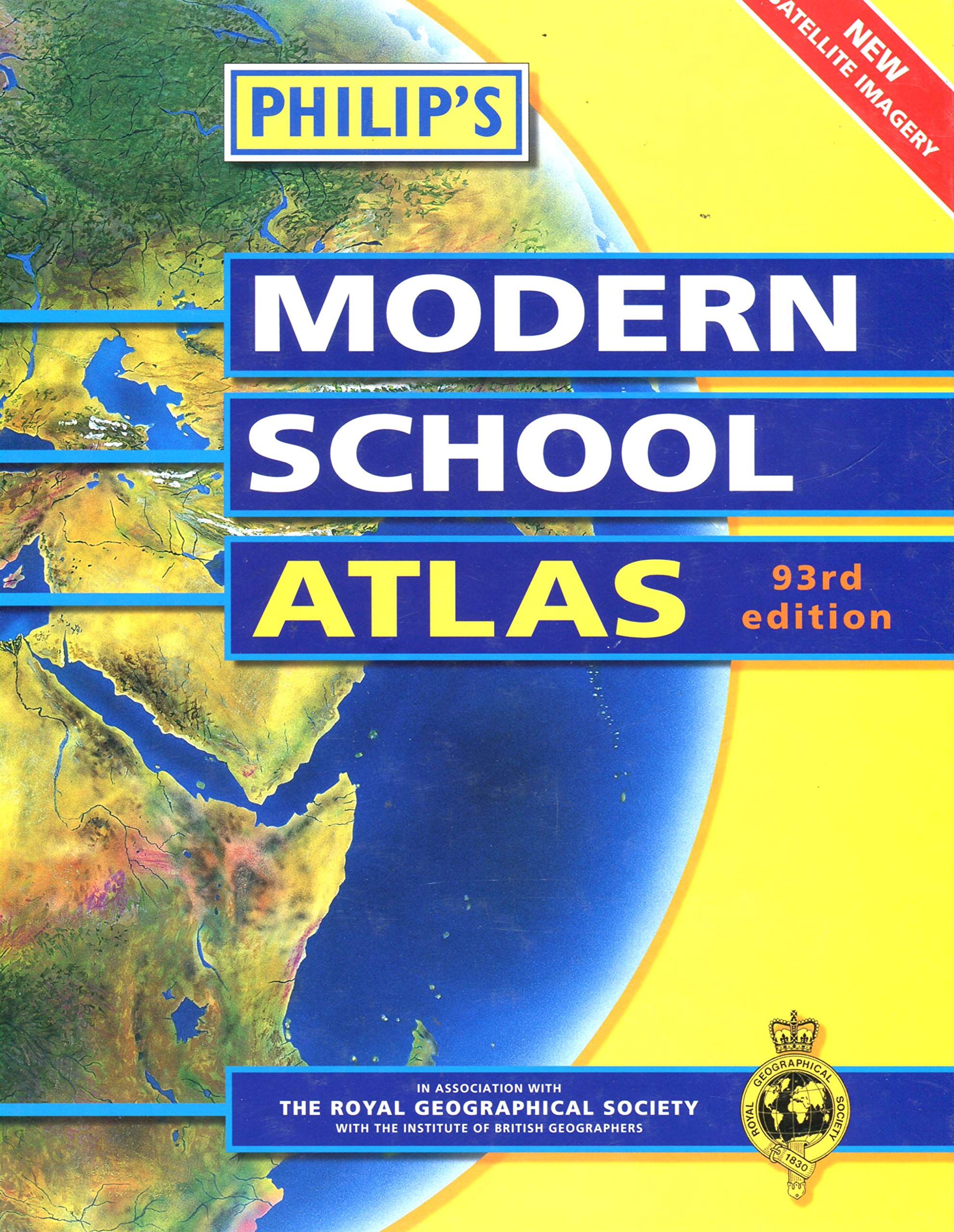 Philip's Modern School Atlas (World Atlas) Books