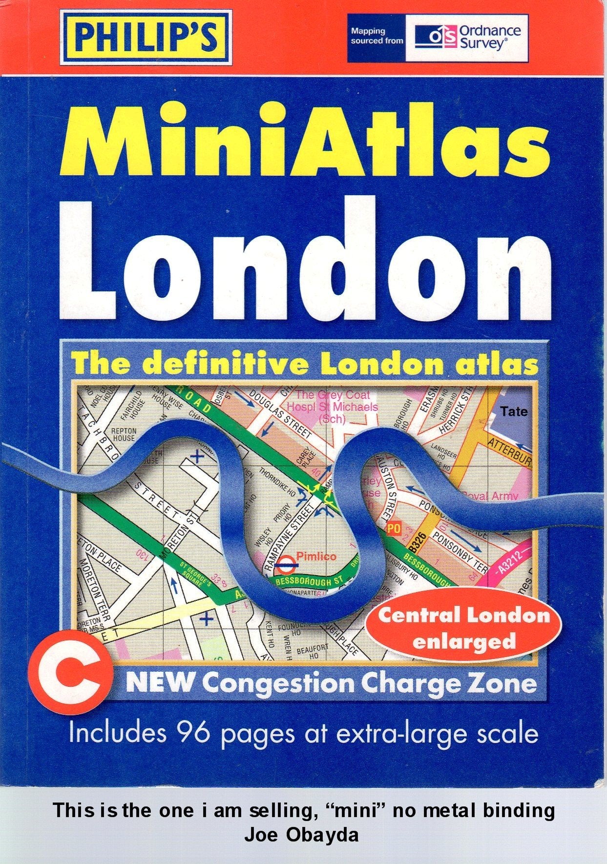 Philip's MiniAtlas London: The definitive London atlas Leisure, Home & Garden