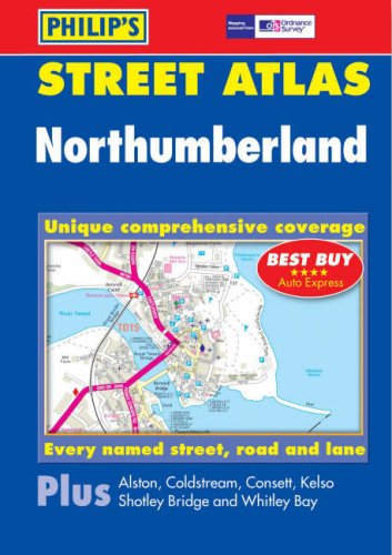 Philip's Street Atlas Northumberland (Philip's Street Atlases) Leisure, Home & Garden