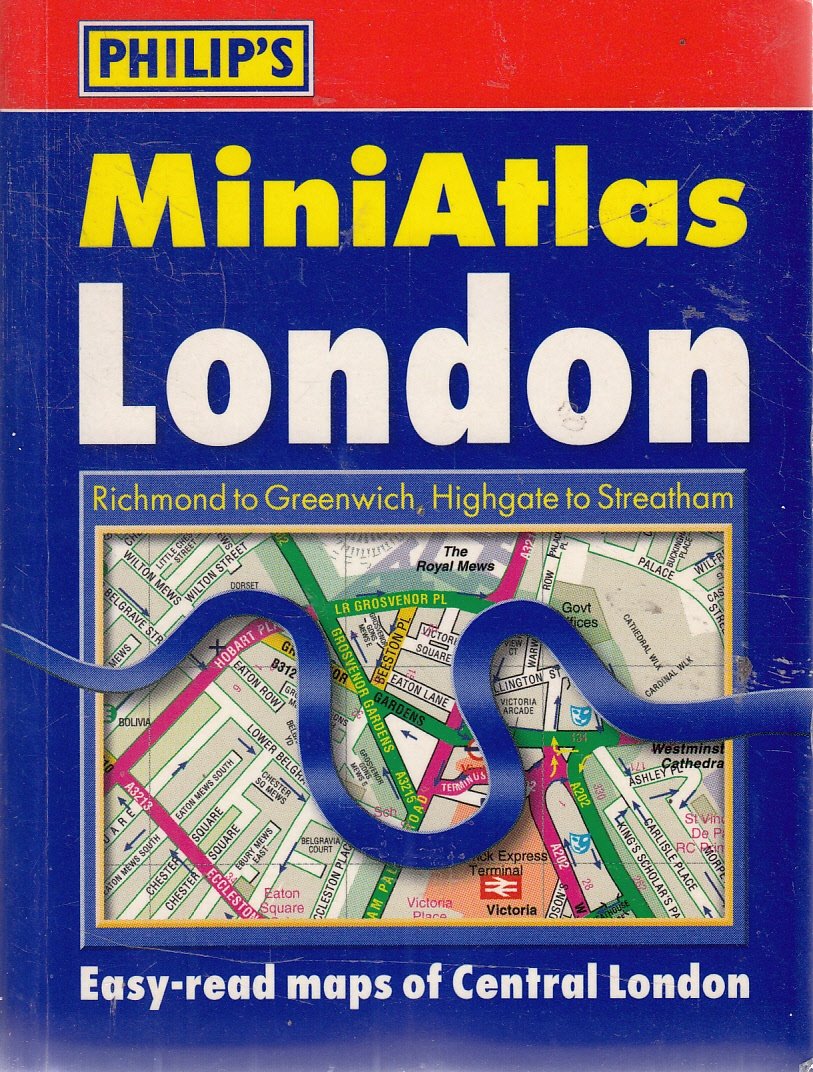 Philip's Mini Atlas London (Philip's Street Atlases) Leisure, Home & Garden