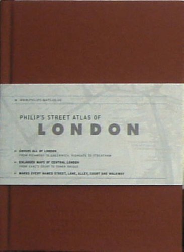 Philip's Street Atlas of London: De Luxe Edition Grey Leisure, Home & Garden