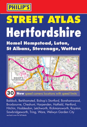 Philip's Street Atlas Hertfordshire: Pocket Edition Leisure, Home & Garden