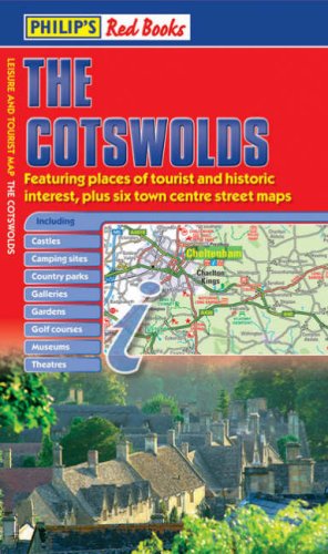 Philip's Red Books The Cotswolds Maps & Plans