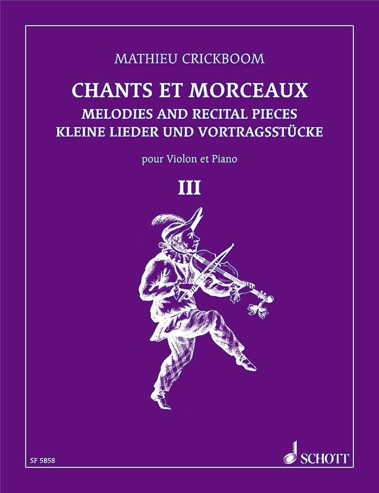 Kleine Lieder und Vortragsstücke: Vol. 3. Violine und Klavier. Arts & Music