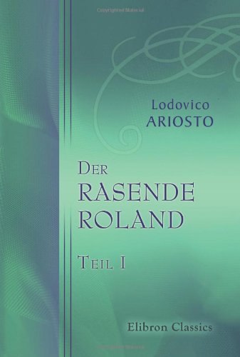 Der rasende Roland: Teil 1 Poetry