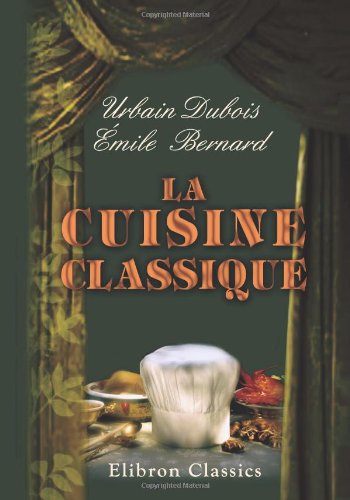 La cuisine classique book
