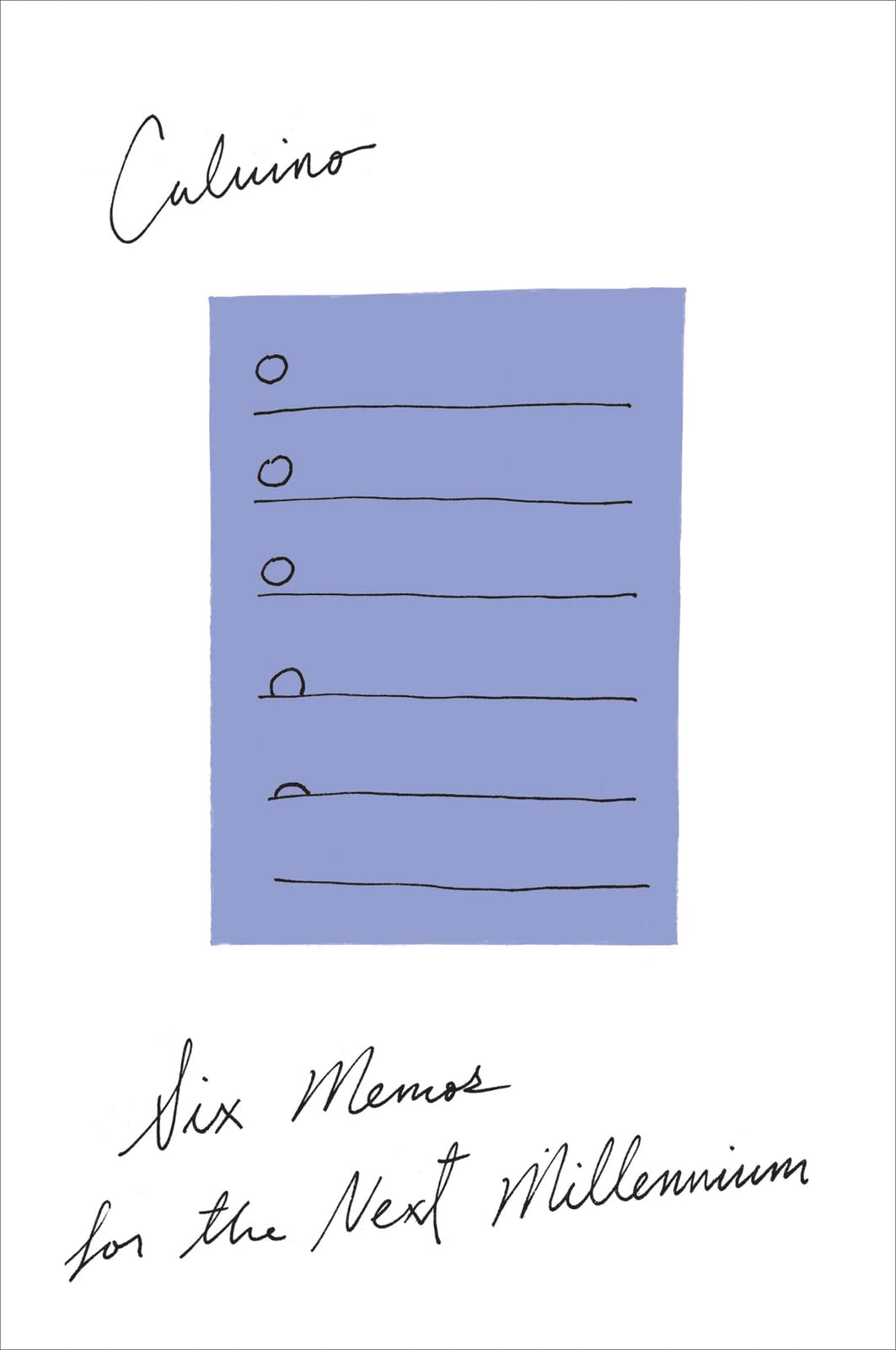 Six Memos for the Next Millennium Contemporary literature