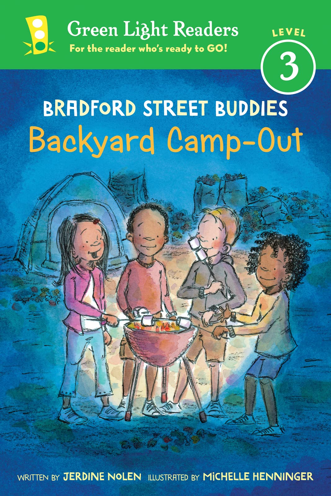 Bradford Street Buddies: Backyard Camp-Out: A Fun Adventure About Friends and a Mysterious Visitor for Kids (Ages 6-9) (Green Light Readers Level 3) Non-fiction