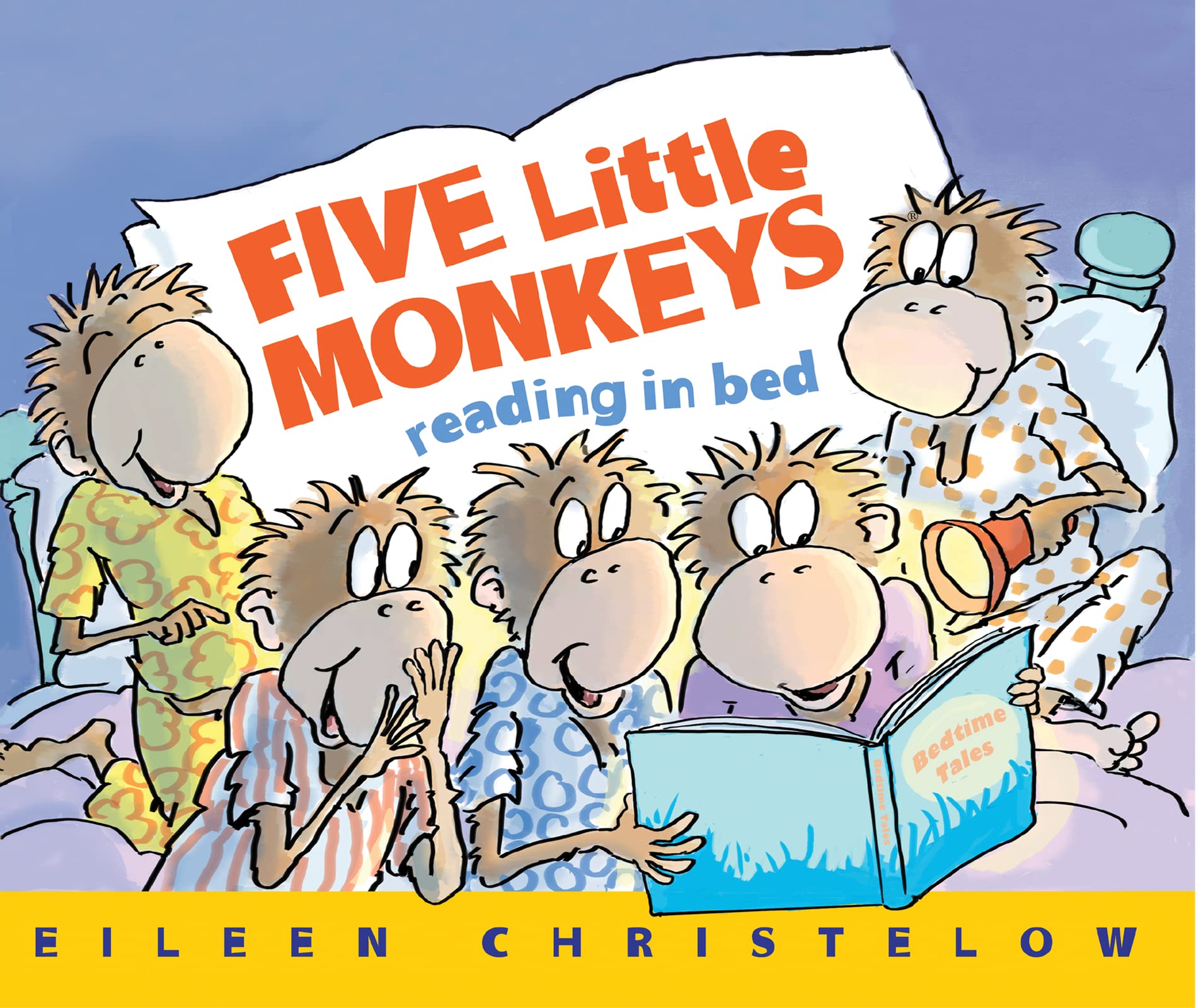 Five Little Monkeys Reading in Bed (A Five Little Monkeys Story) Horror & Mystery
