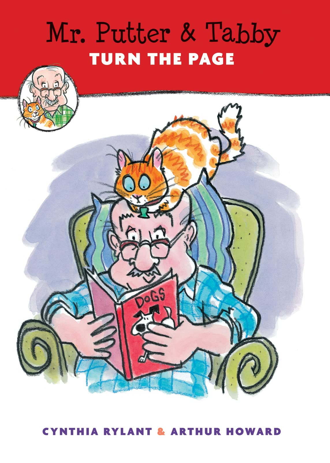 Mr. Putter & Tabby Turn the Page: A Geisel Honor Chapter Book About Reading with Pets for Children (Ages 6-9) Non-fiction