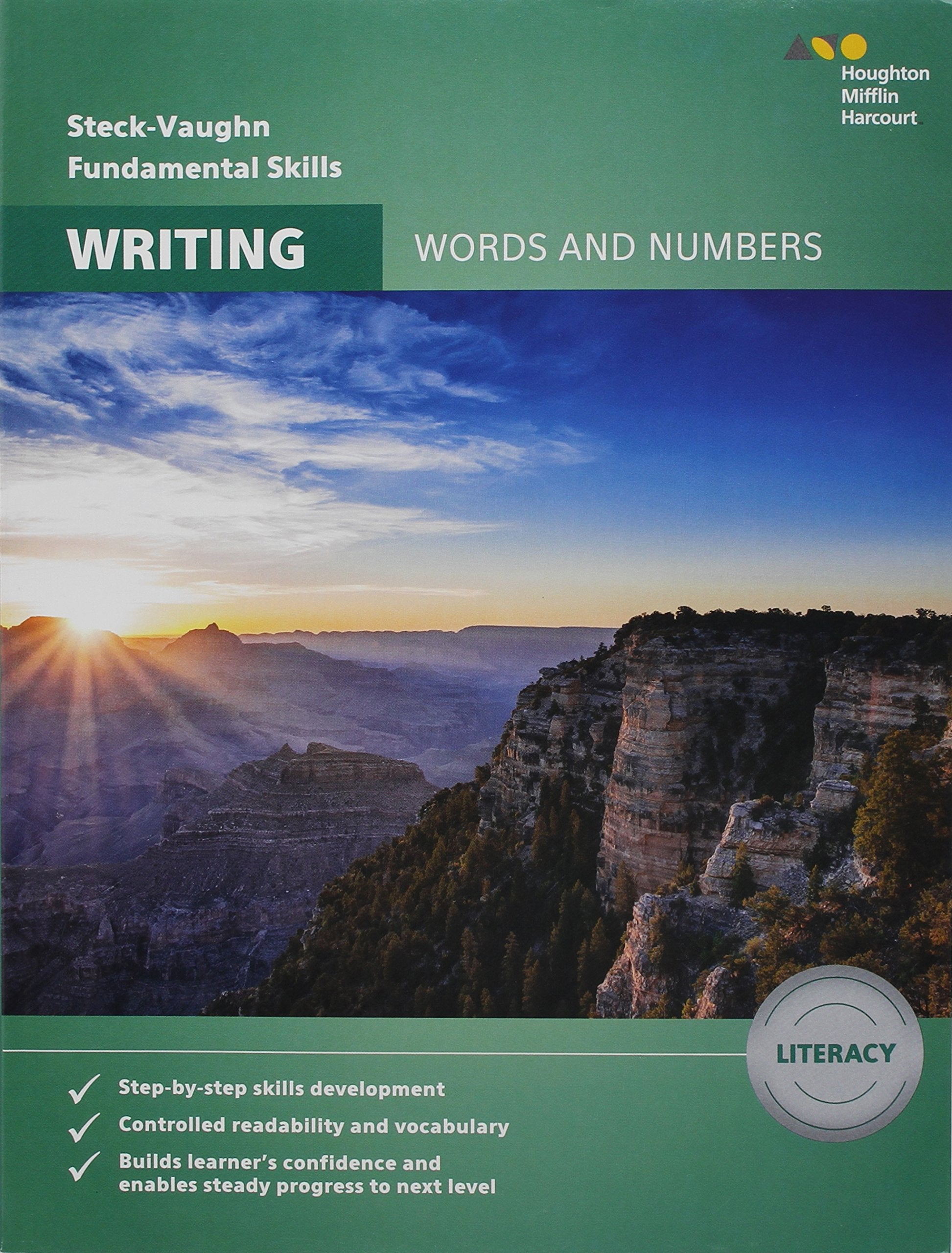 Words and Numbers Literacy (Steck-vaughn Fundamental Skills for Writing) Books