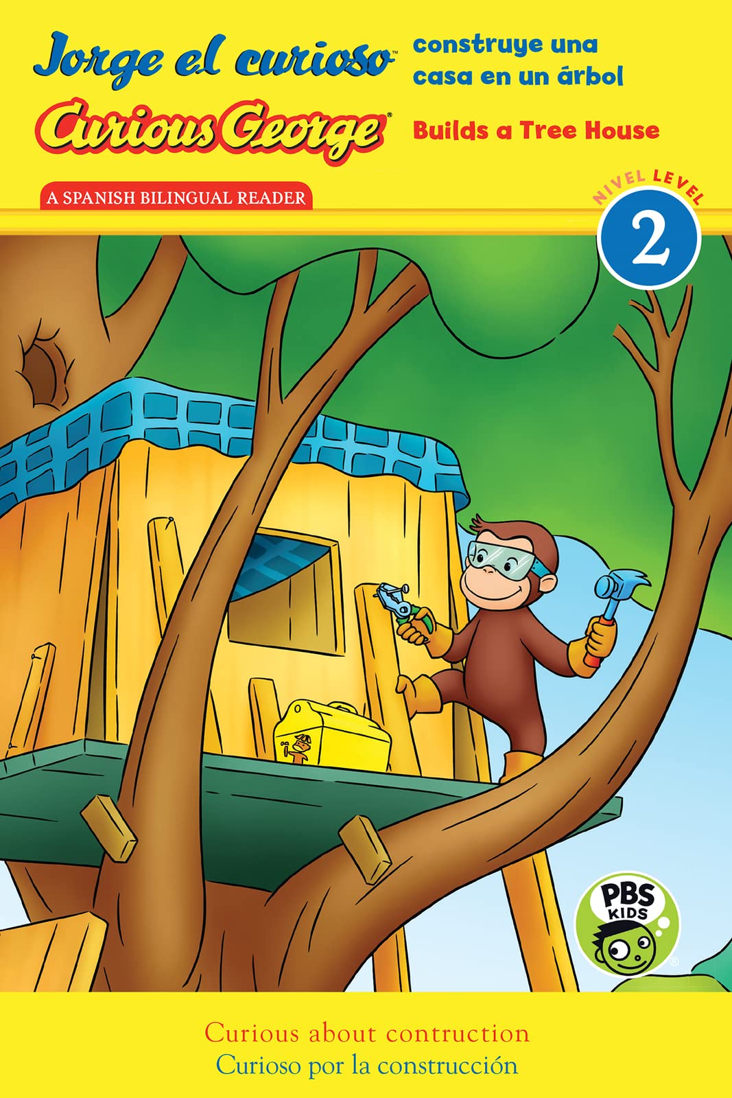 Curious George Builds Tree House/Jorge El Curioso Construye Una Casa En Un Árbol Foreign Languages ​​& Dictionaries