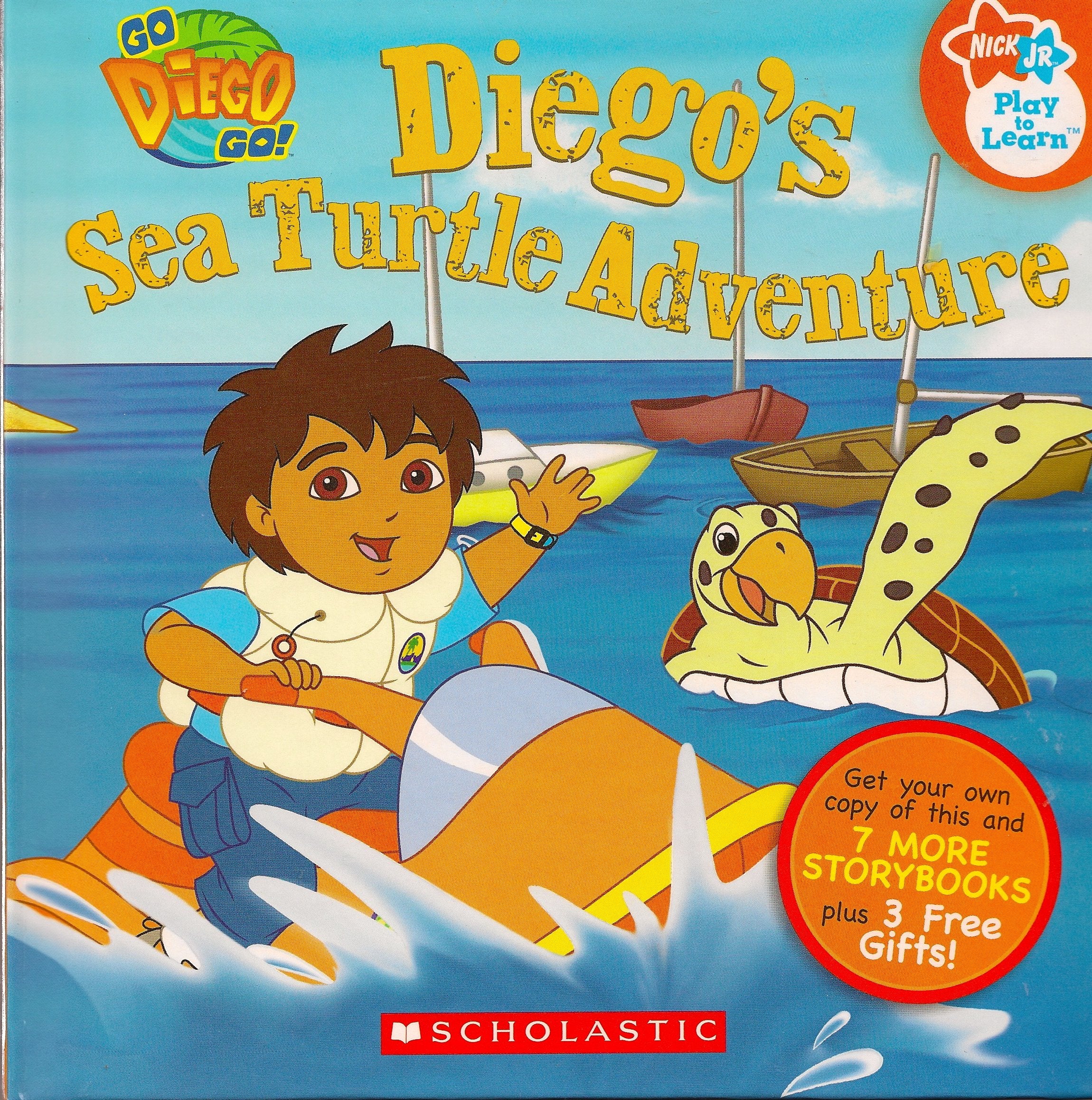 Go Deigo Go Diego's Sea Turtle Adventure book