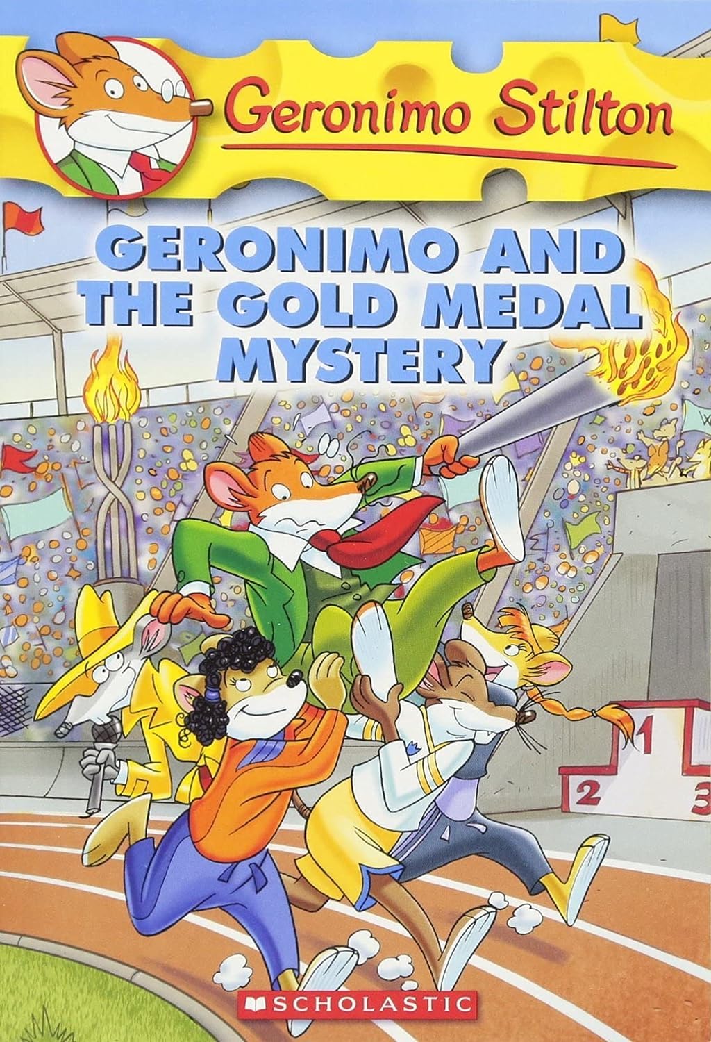 Geronimo Stilton #33: Geronimo and the Gold Medal Mystery Novels & Short Stories