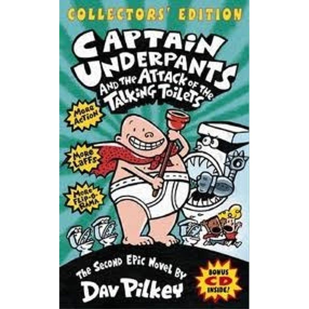 Captain Underpants and the Attack of the Talking Toilets Novels & Short Stories