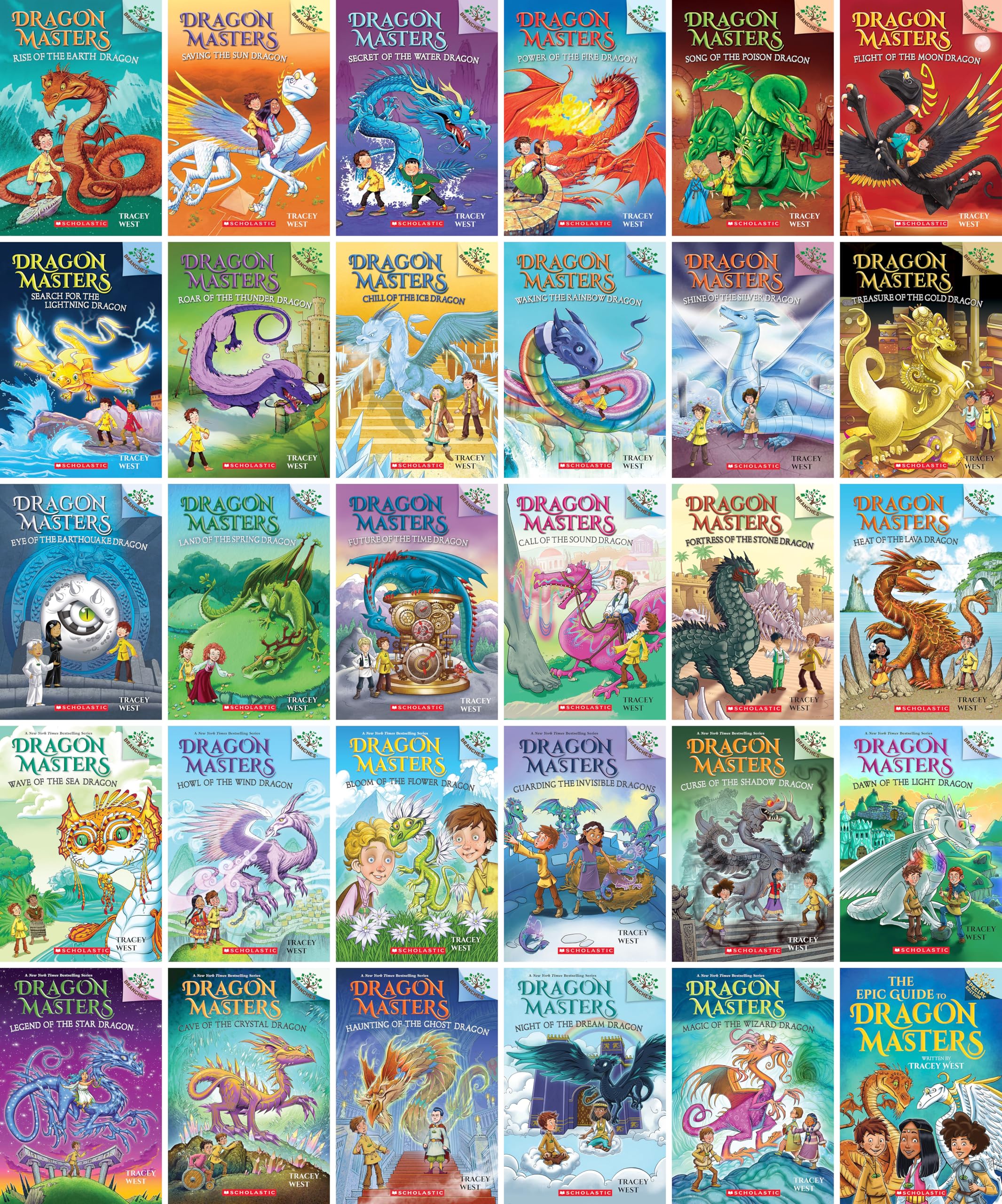 Dragon Masters Complete Series Set (Books 1-26 + The Epic Guide to Dragon Masters) Books