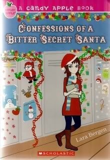 Confessions of a Bitter Secret Santa by Lara Bergen book