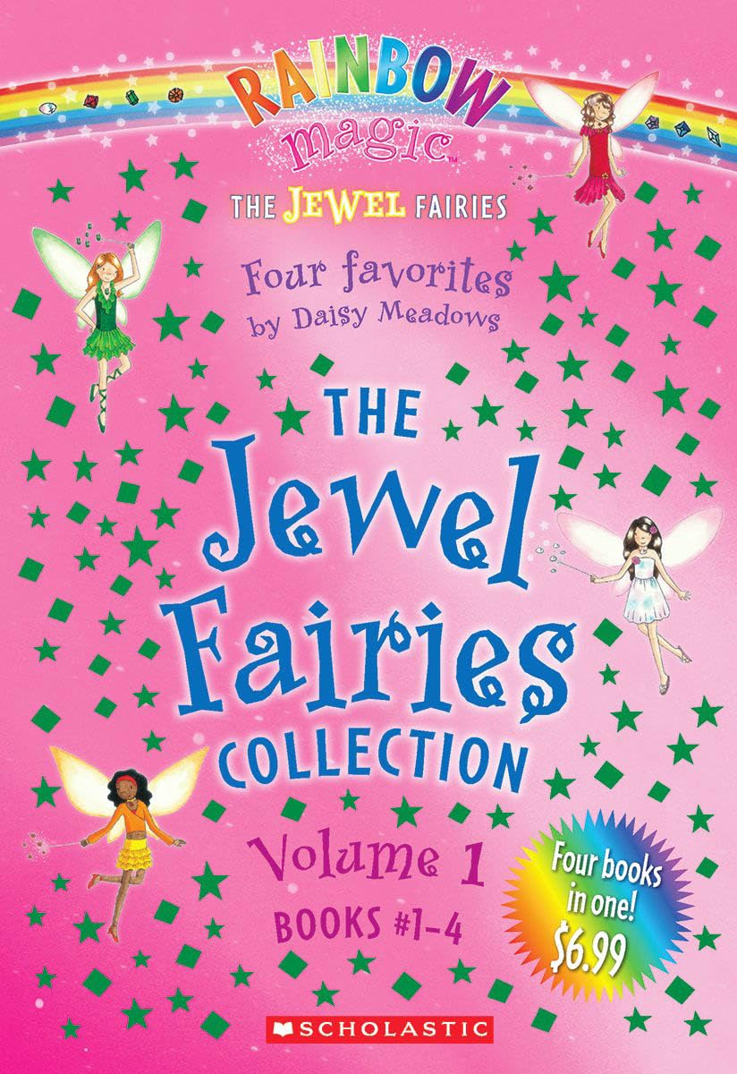 The Jewel Fairies Collection, Volume 1 (Books #1-4): A Rainbow Magic Book Novels & Short Stories