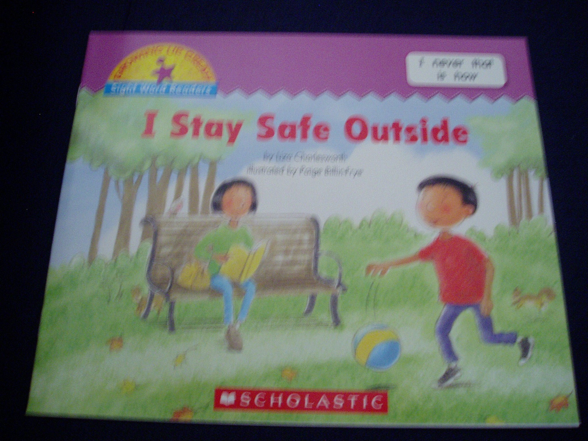 I Stay Safe Outside (Growing Up Great!: Sight Word Readers) Books
