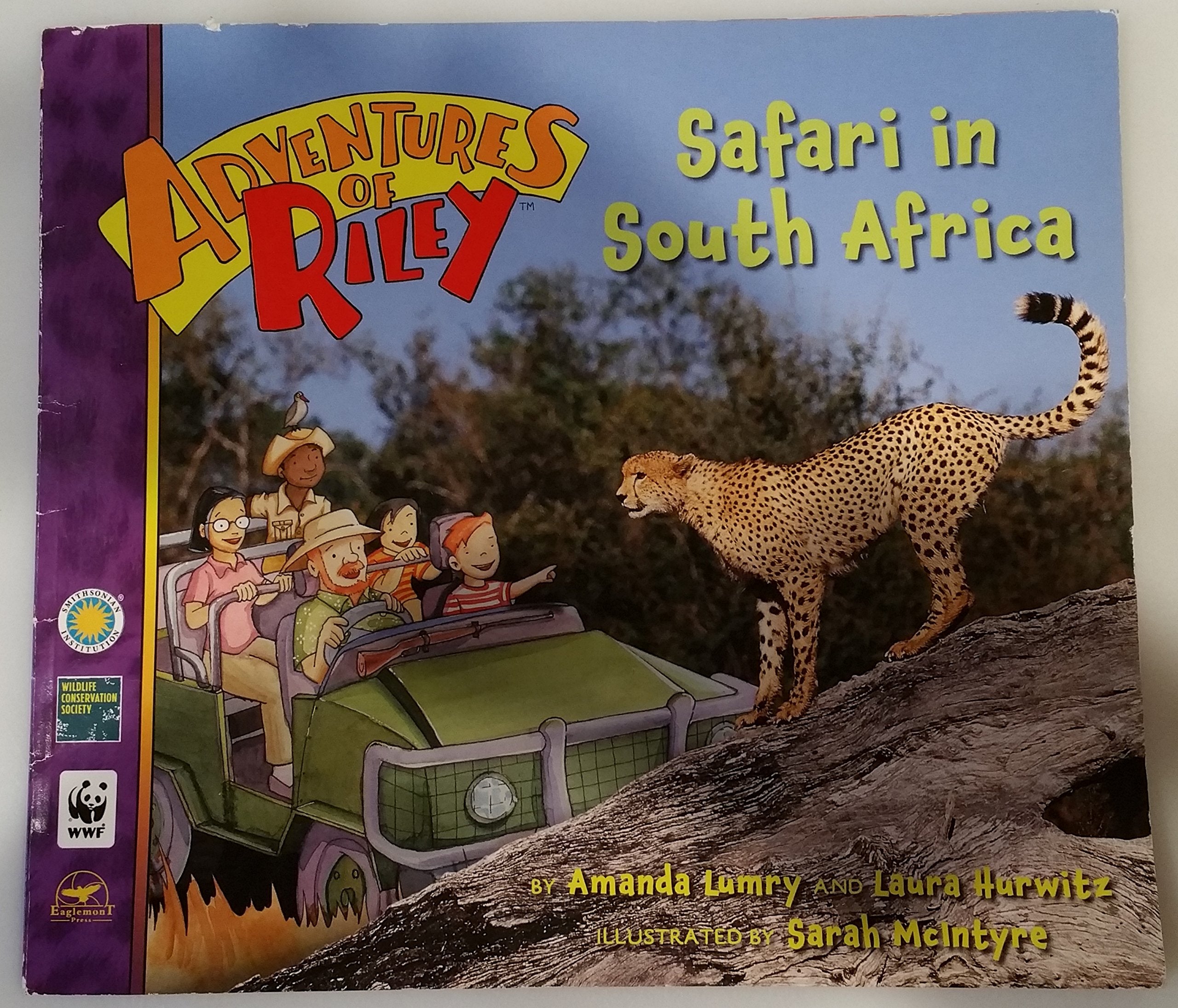 Safari in South Africa Adventures of Riley book