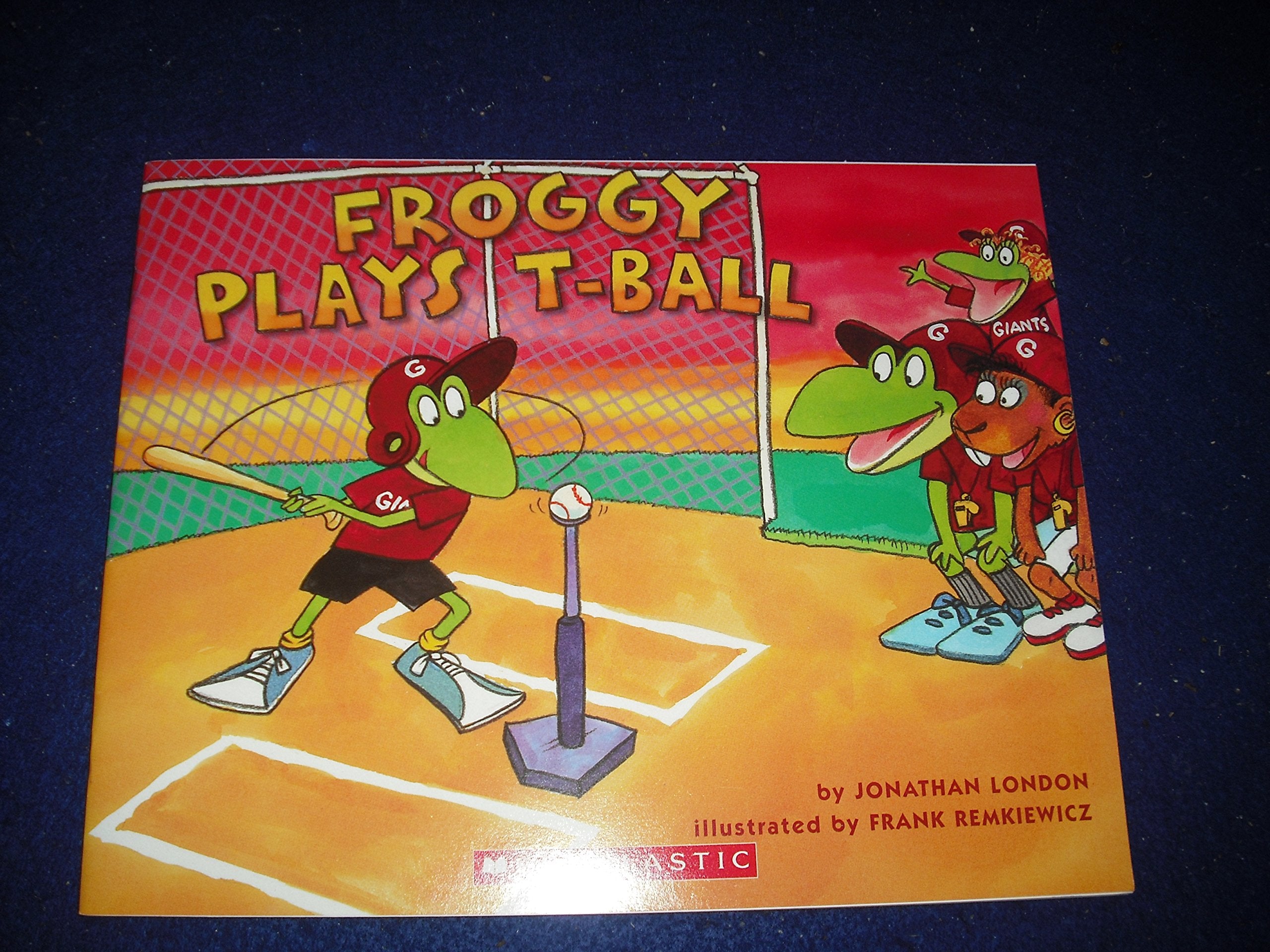 Froggy Plays T-Ball Books