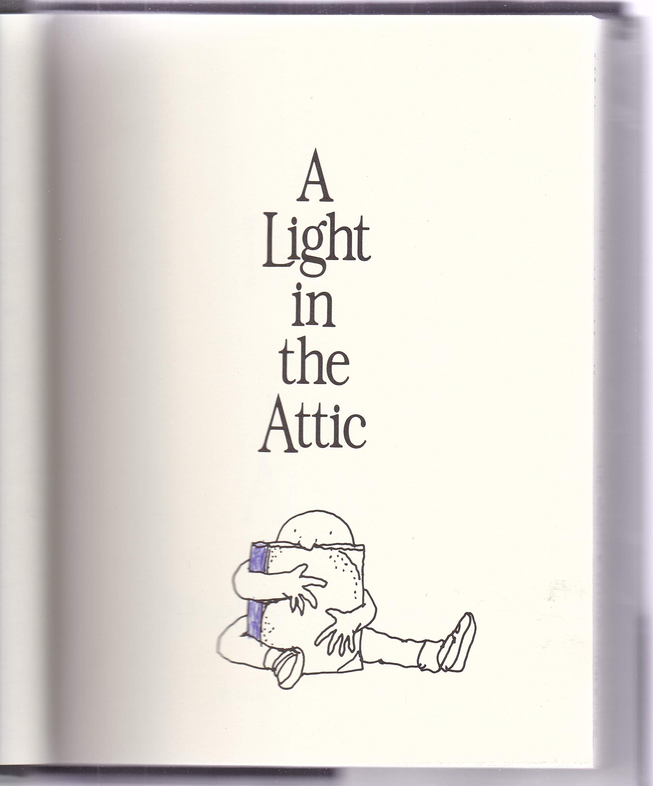 Shel Silverstein Pack 2 Book Set: Where the Sidewalk Ends and A Light in the Attic Books