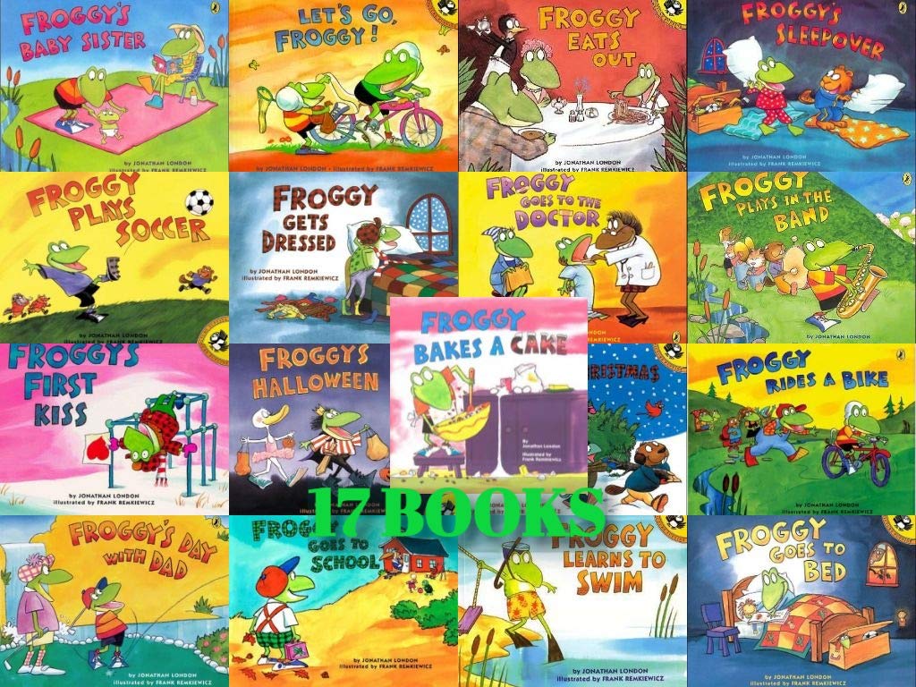 Froggy 17-Book Set (Froggy . . . Bakes a Cake, Eats Out, Gets Dressed, Goes to Bed, Goes to School, Books