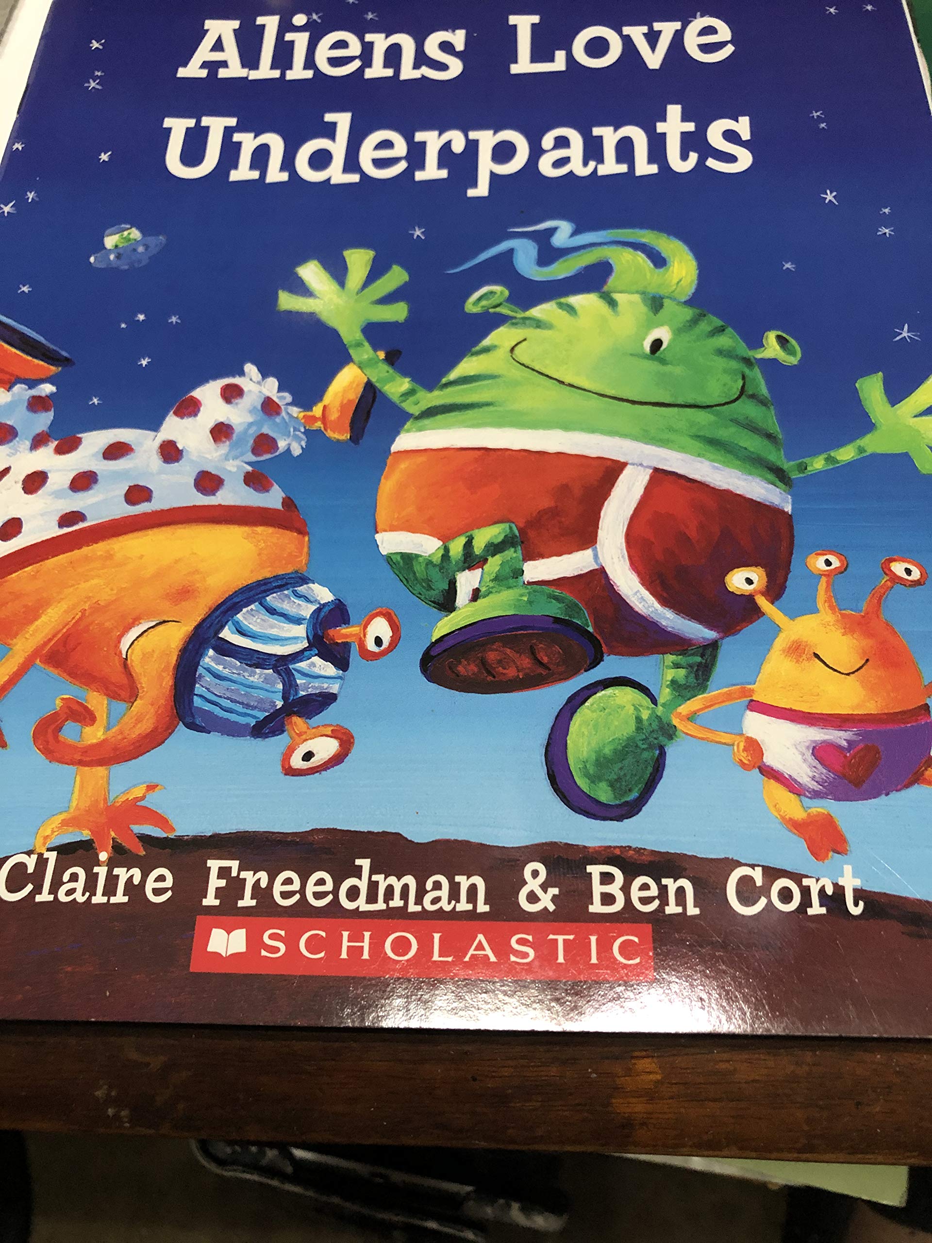 Aliens Love Underpants Books