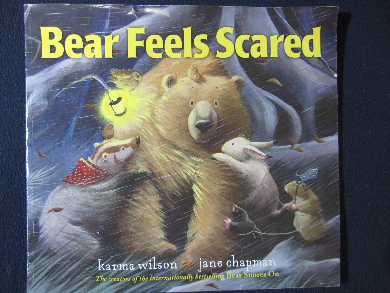 Bear Feels Scared only (not a set of 3) by Karma Wilson (2009) Paperback Books