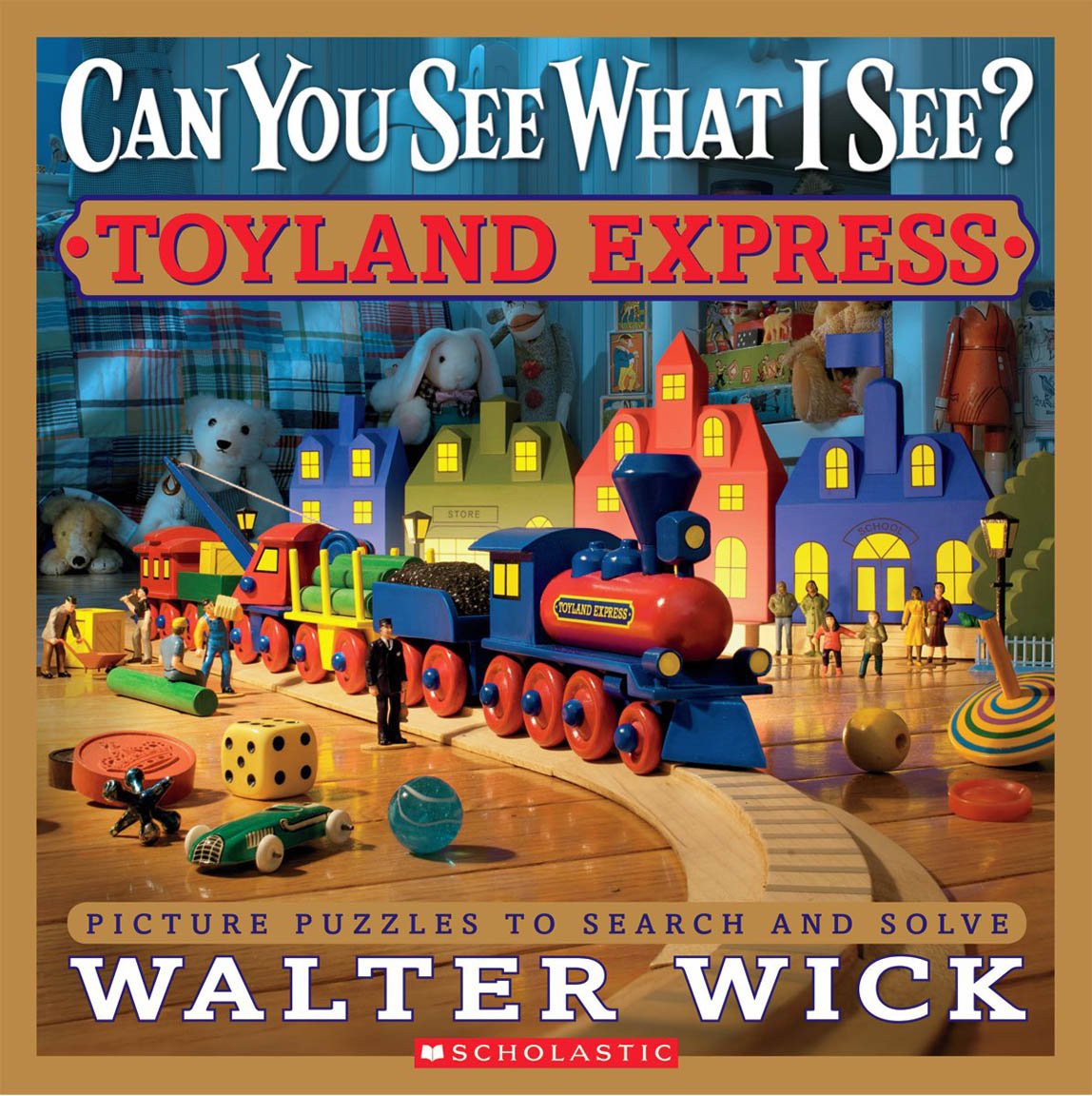 Can You See What I See? Toyland Express: Picture Puzzles to Search and Solve Non-fiction