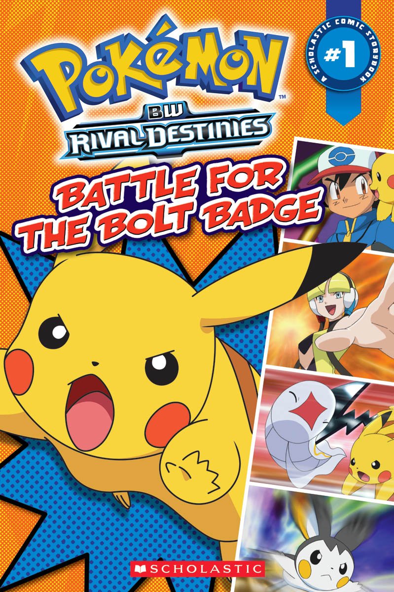 Pokemon Comic Readers 1: Bw Rival Destinies - Battle for the Bolt Badge Manga
