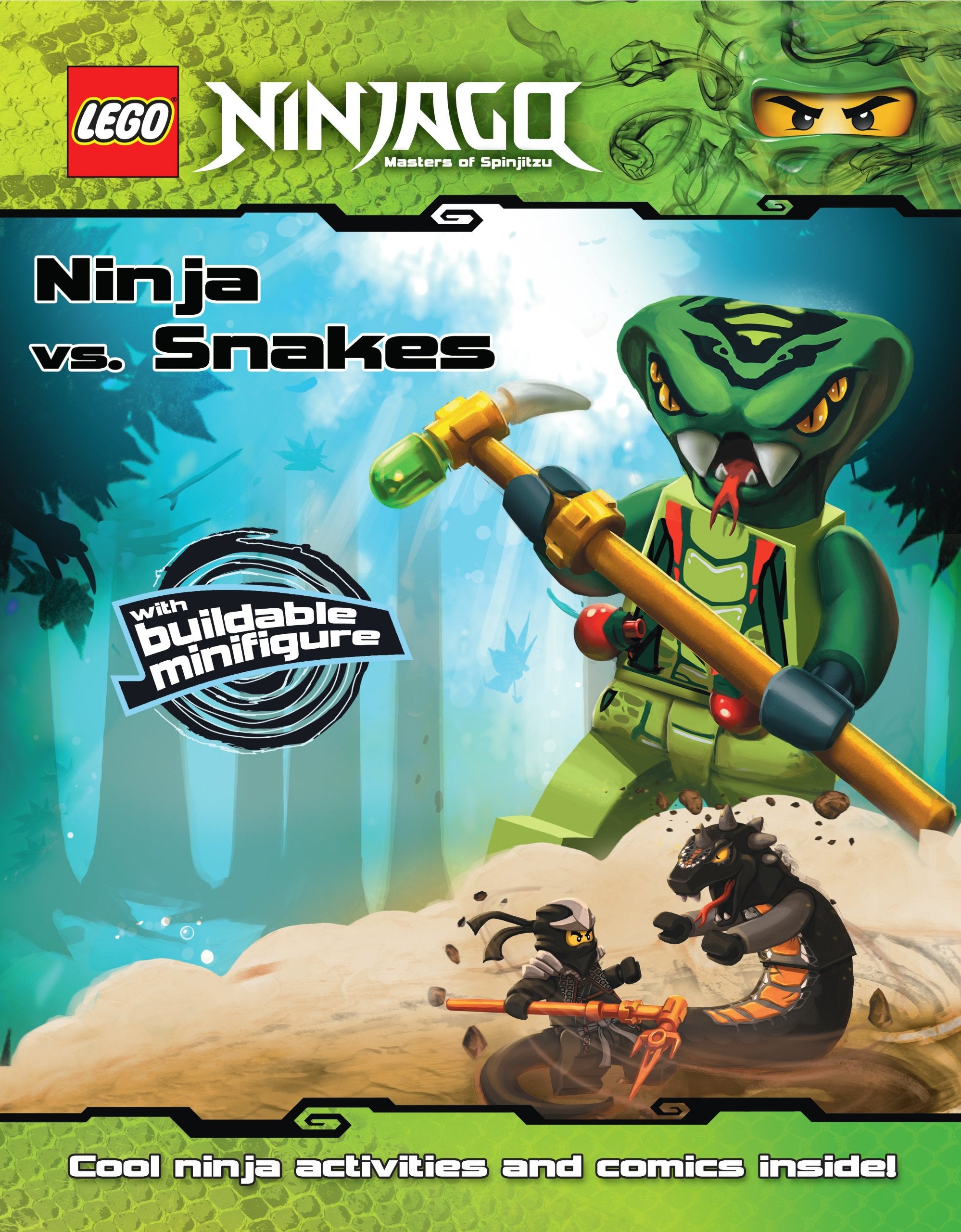 Ninja vs. Snakes (Lego Ninjago, Masters of Spinjitzu) Novels & Short Stories
